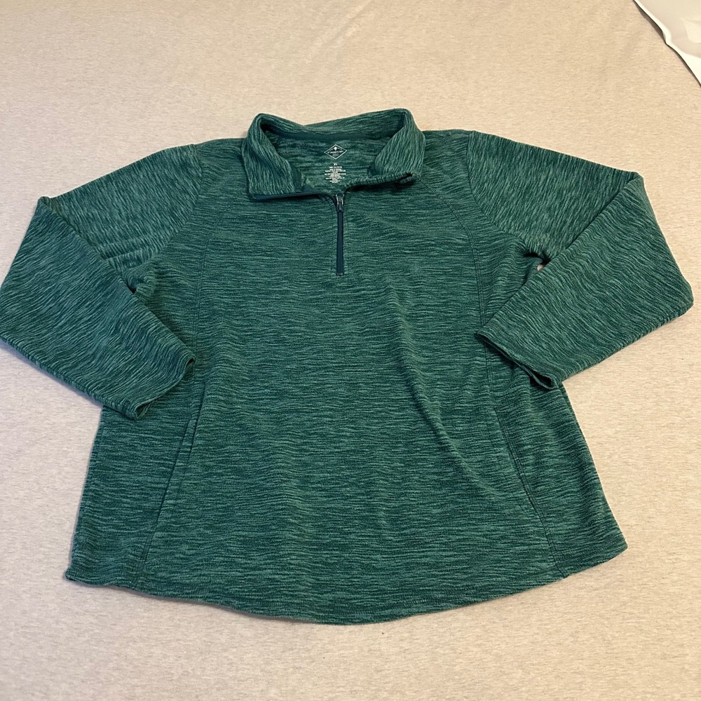 St Johns‎ Bay Womens XL Quarter Zip Fleece Pullover *BUNDLE*